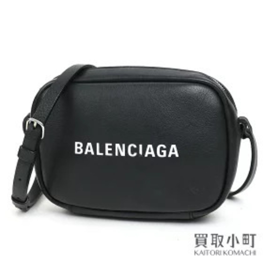 Balenciaga Camera Bag Black Calfskin Crossbody Clutch Sling Y